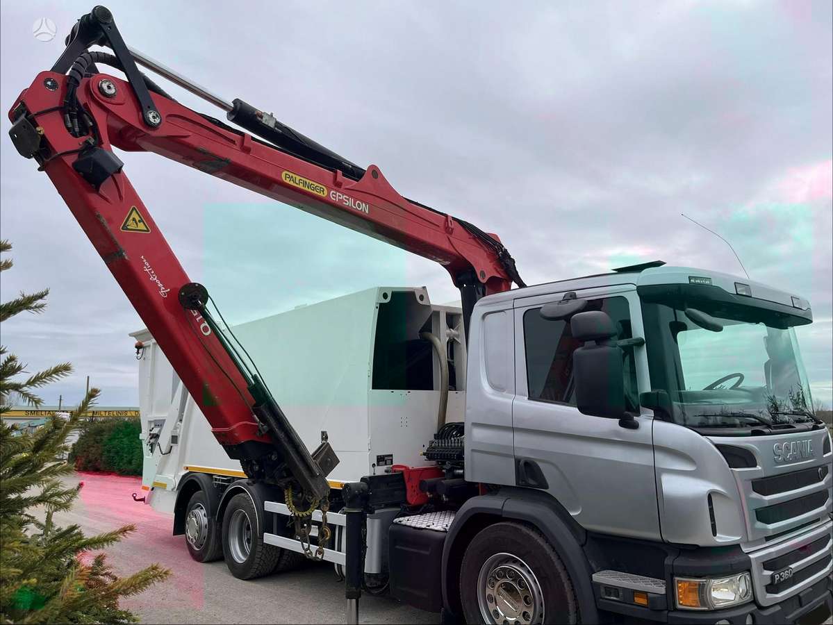 Scania P360, garbage trucks