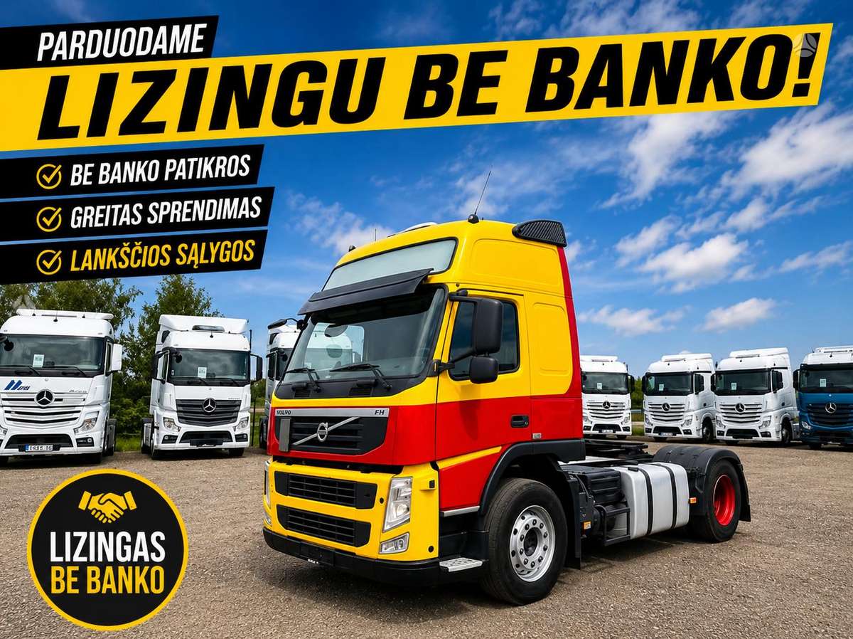 Volvo FM 420 Globetrotter, single sleeper