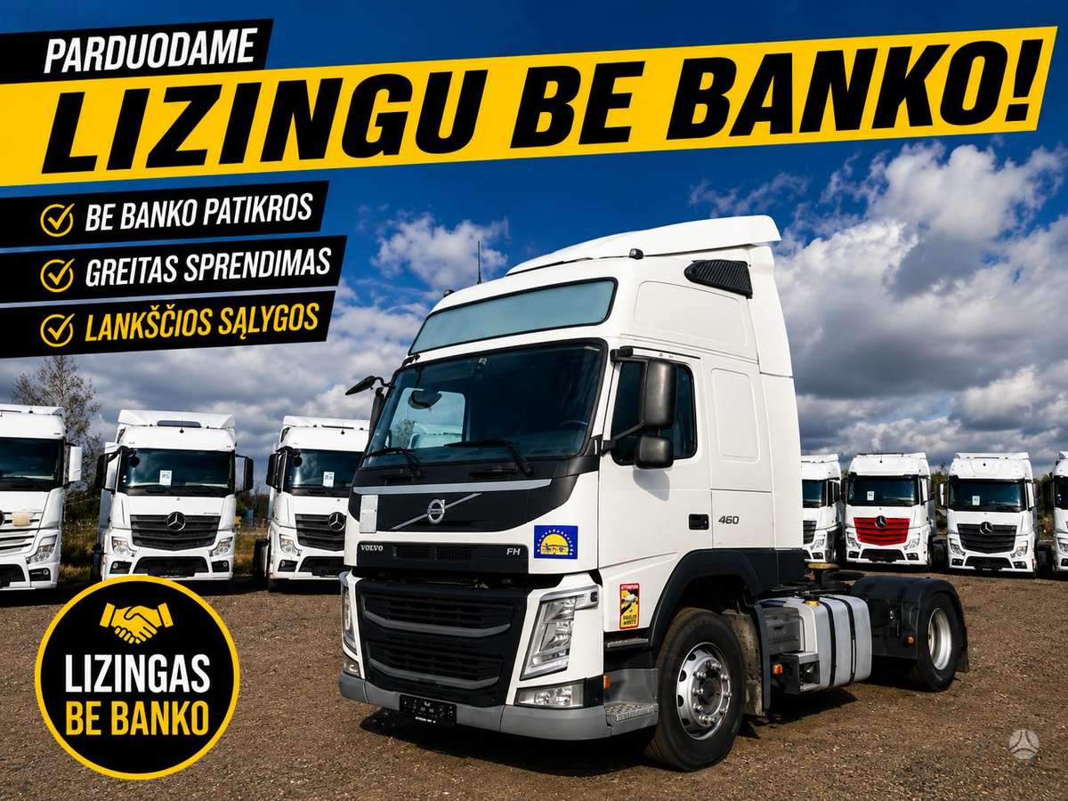 Volvo FM 460 Globetrotter, single sleeper