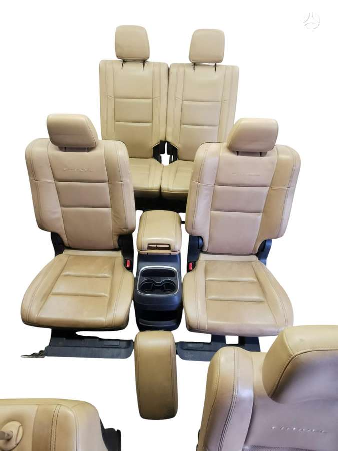 Dodge Durango durų apmušalai, sėdynės