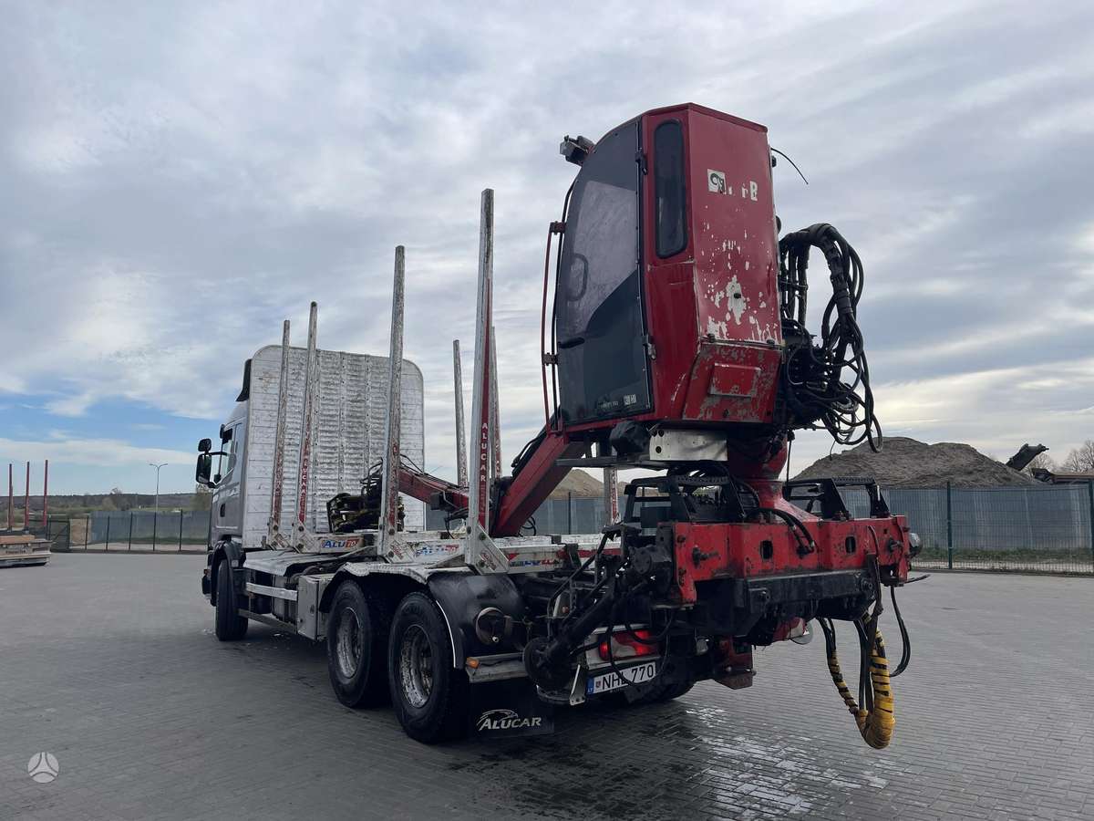 Scania R440, лесовозы