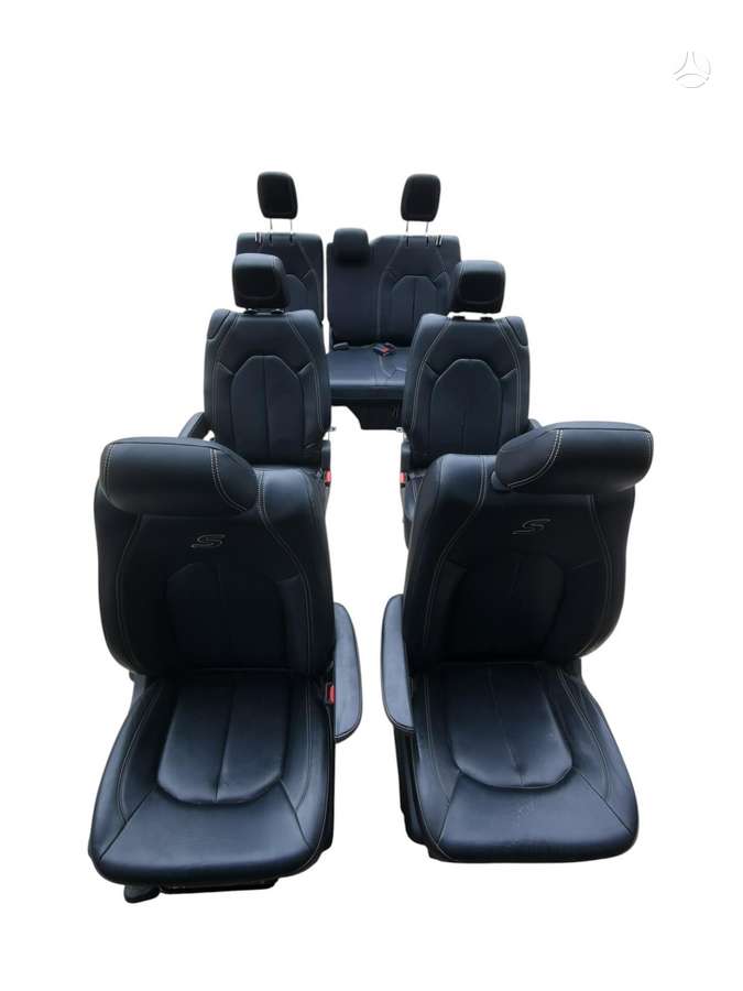 Chrysler Pacifica durų apmušalai, sėdynės