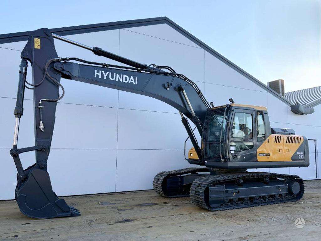 Hyundai R210, экскаваторы