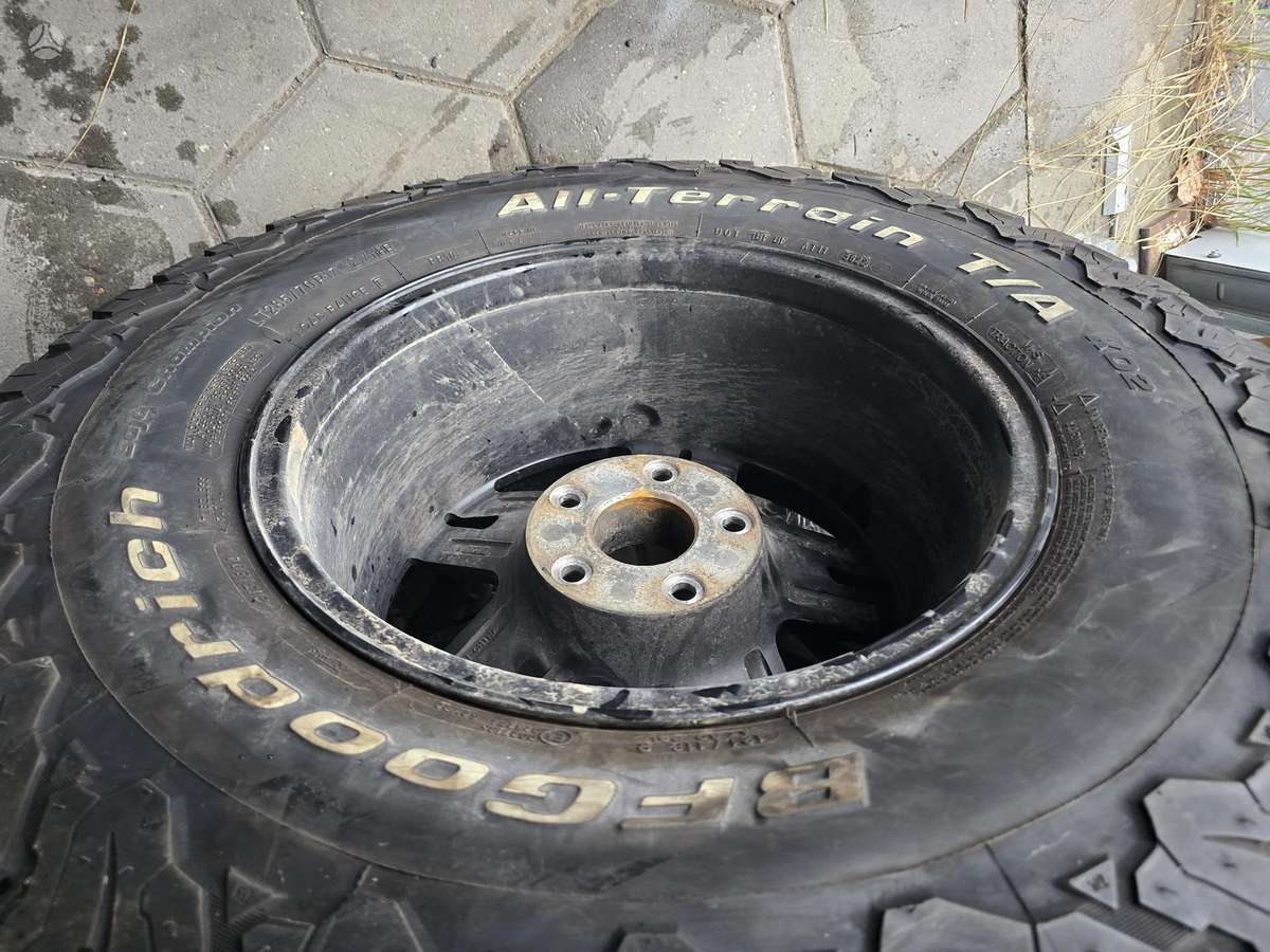 Jeep Wrangler, light alloy, R17