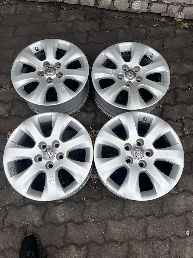 Opel, light alloy, R17