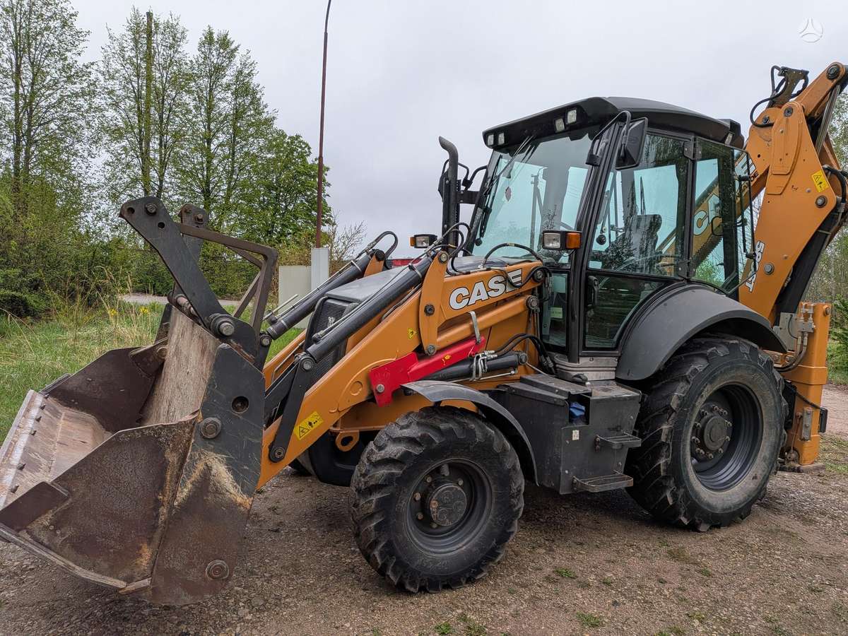Case 580ST, excavator loader