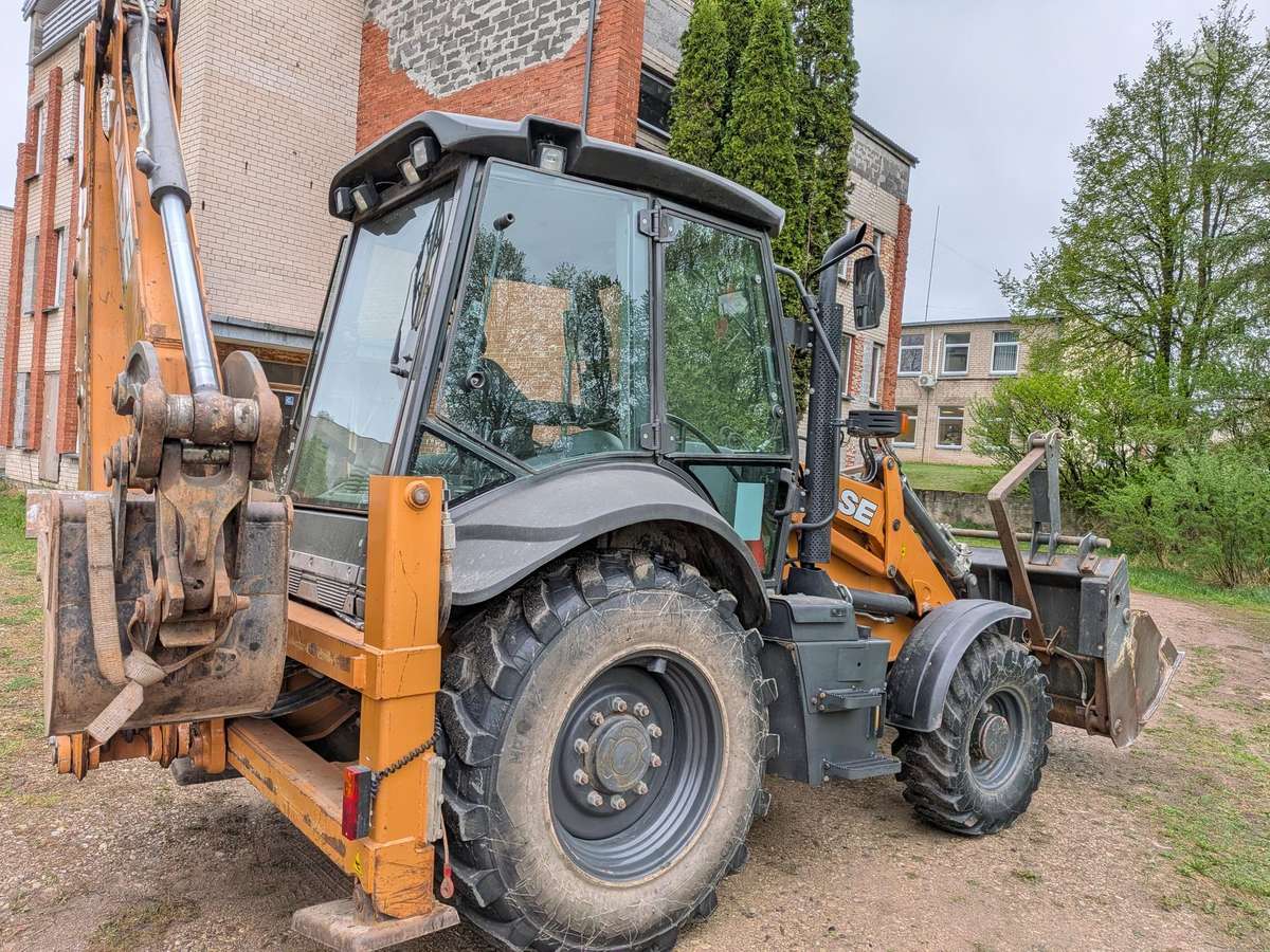 Case 580ST, excavator loader