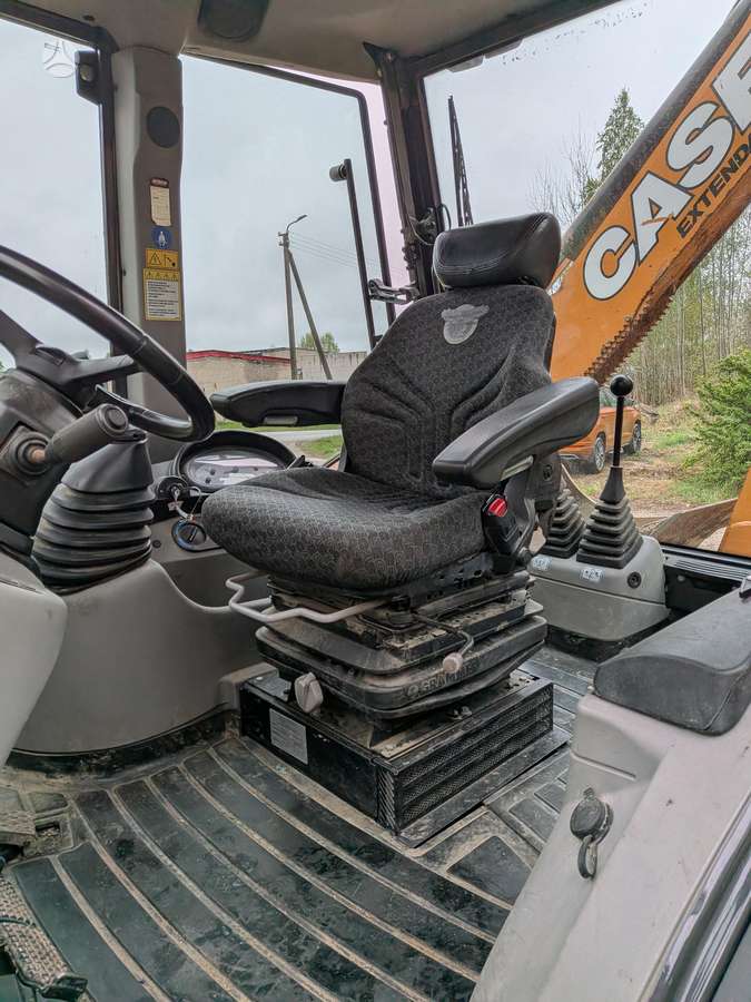 Case 580ST, excavator loader