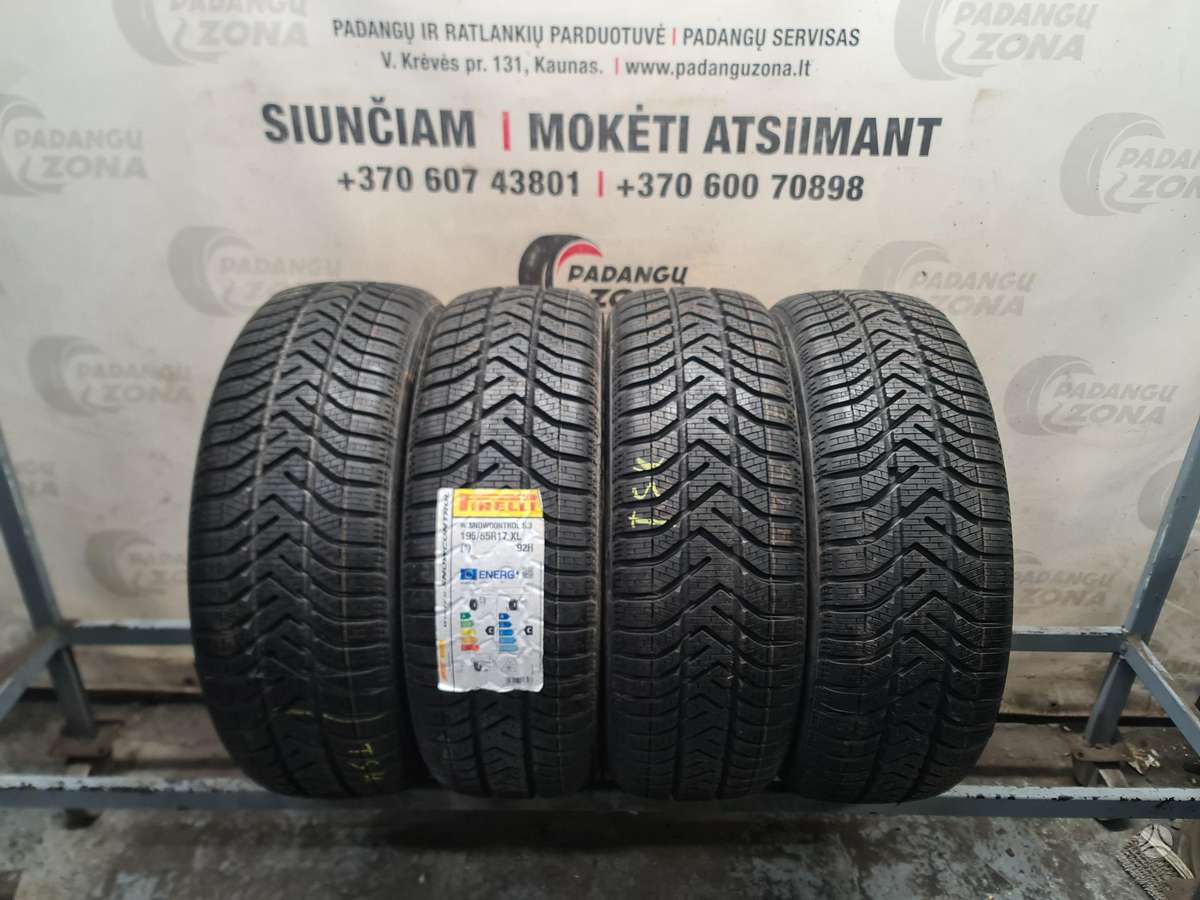 Pirelli SnowControl, žieminės 195/55 R17