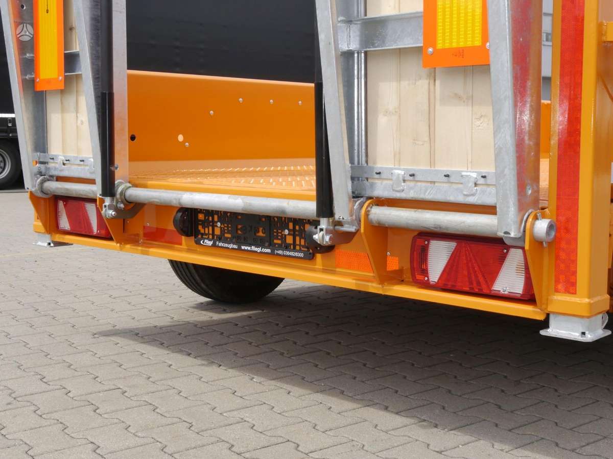 Fliegl TTS 89, custom trailer / semi-trailer