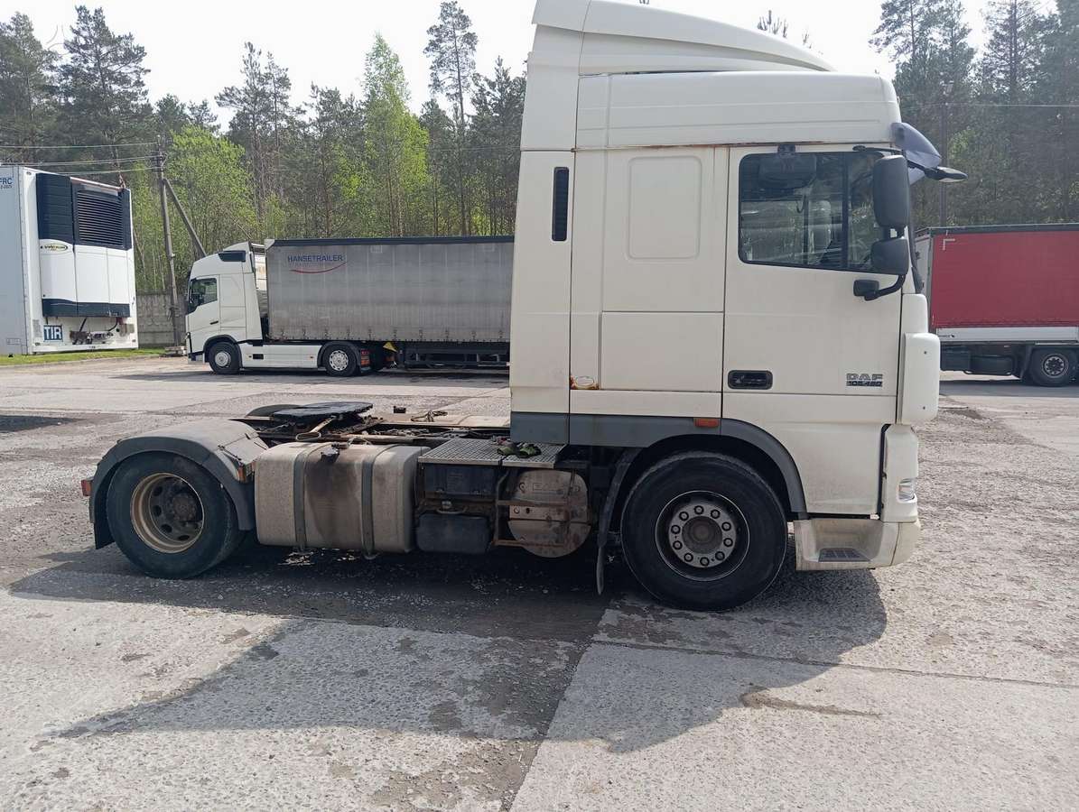 DAF FT XF105, dirbantis, TA iki 2027, double sleeper
