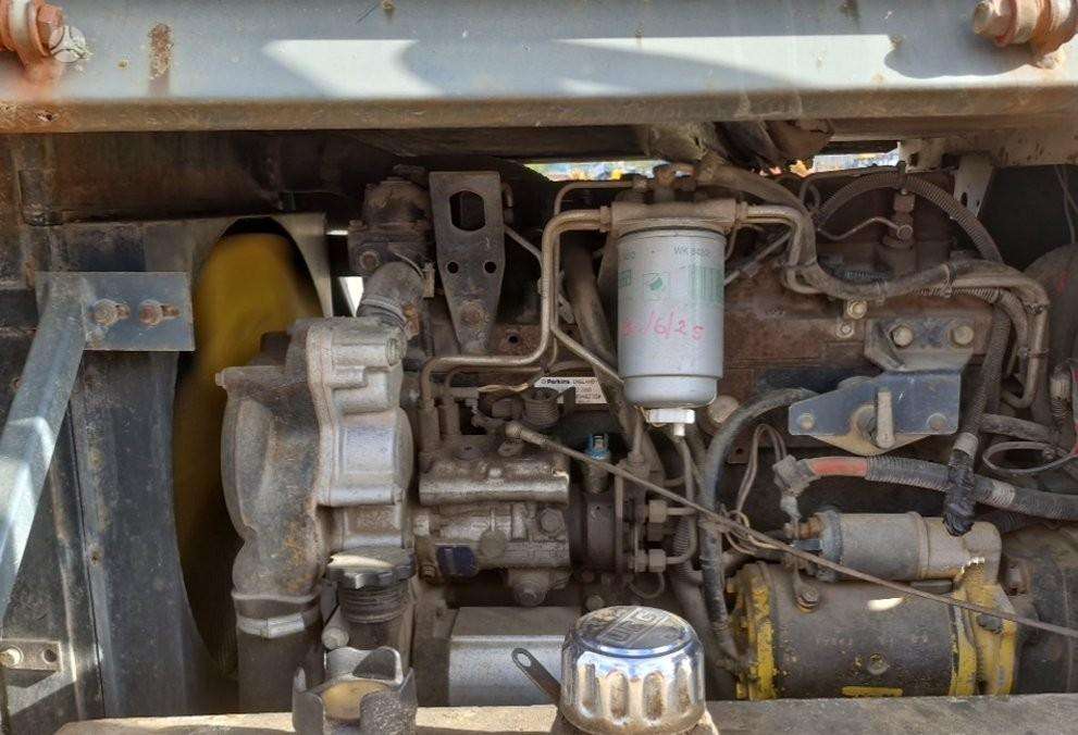 Terex 6000 Perkins variklis, самосвалы