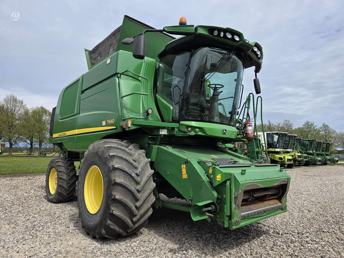 John Deere T660, комбайны