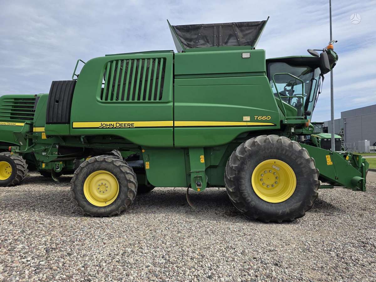 John Deere T660, комбайны