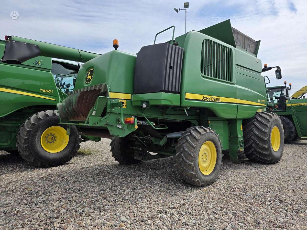 John Deere T660, комбайны