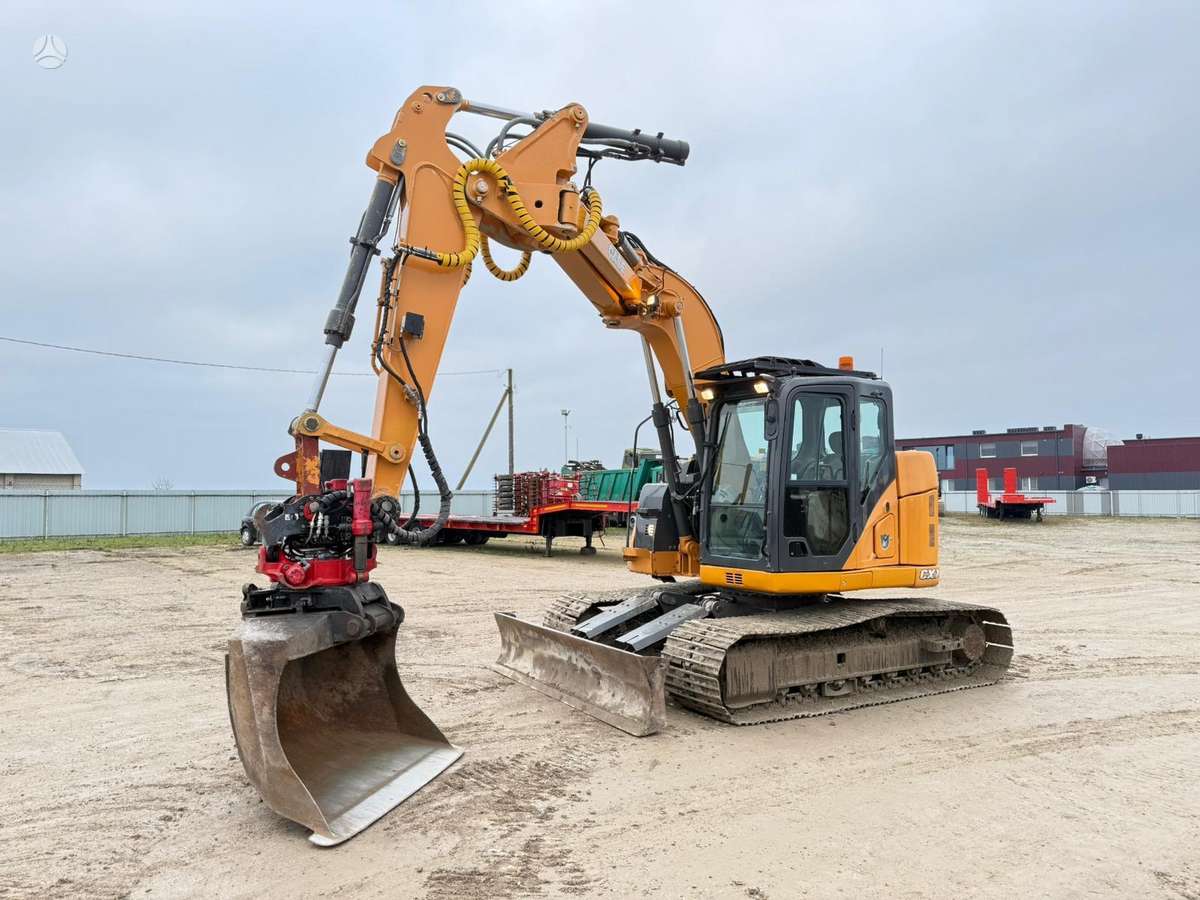 Case CX 145 C SR , ROTOTILT, excavator