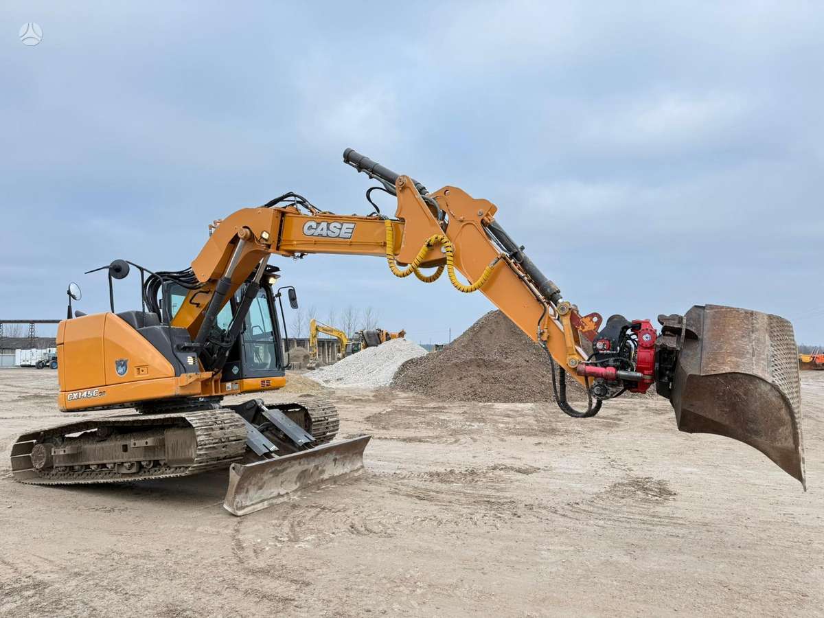 Case CX 145 C SR , ROTOTILT, excavator