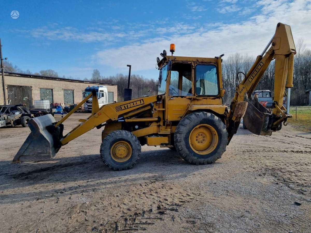 -Kita- Hydrema 505, excavator loader