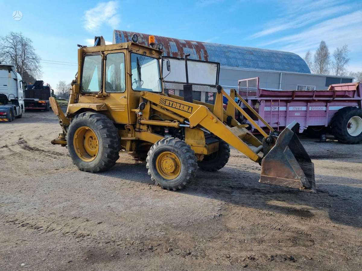-Kita- Hydrema 505, excavator loader