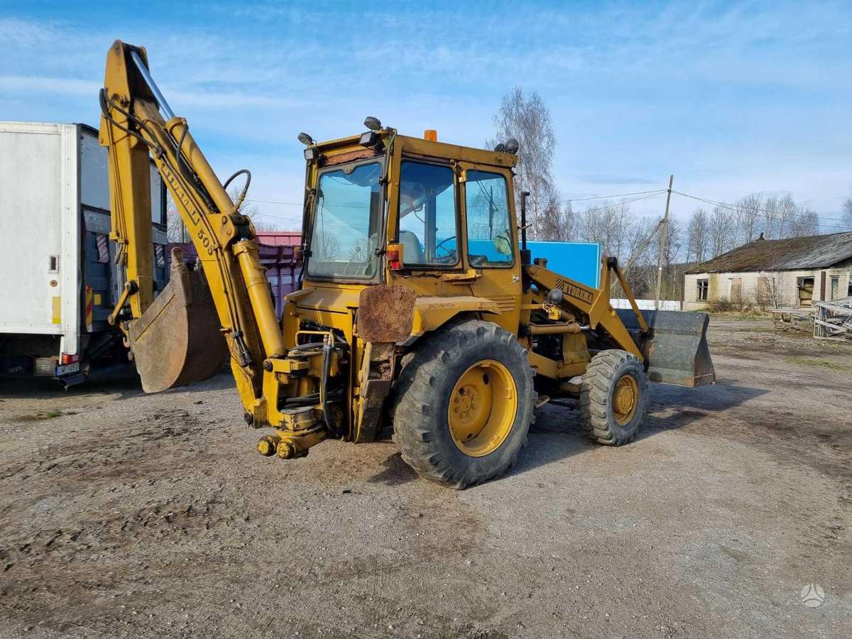 -Kita- Hydrema 505, excavator loader