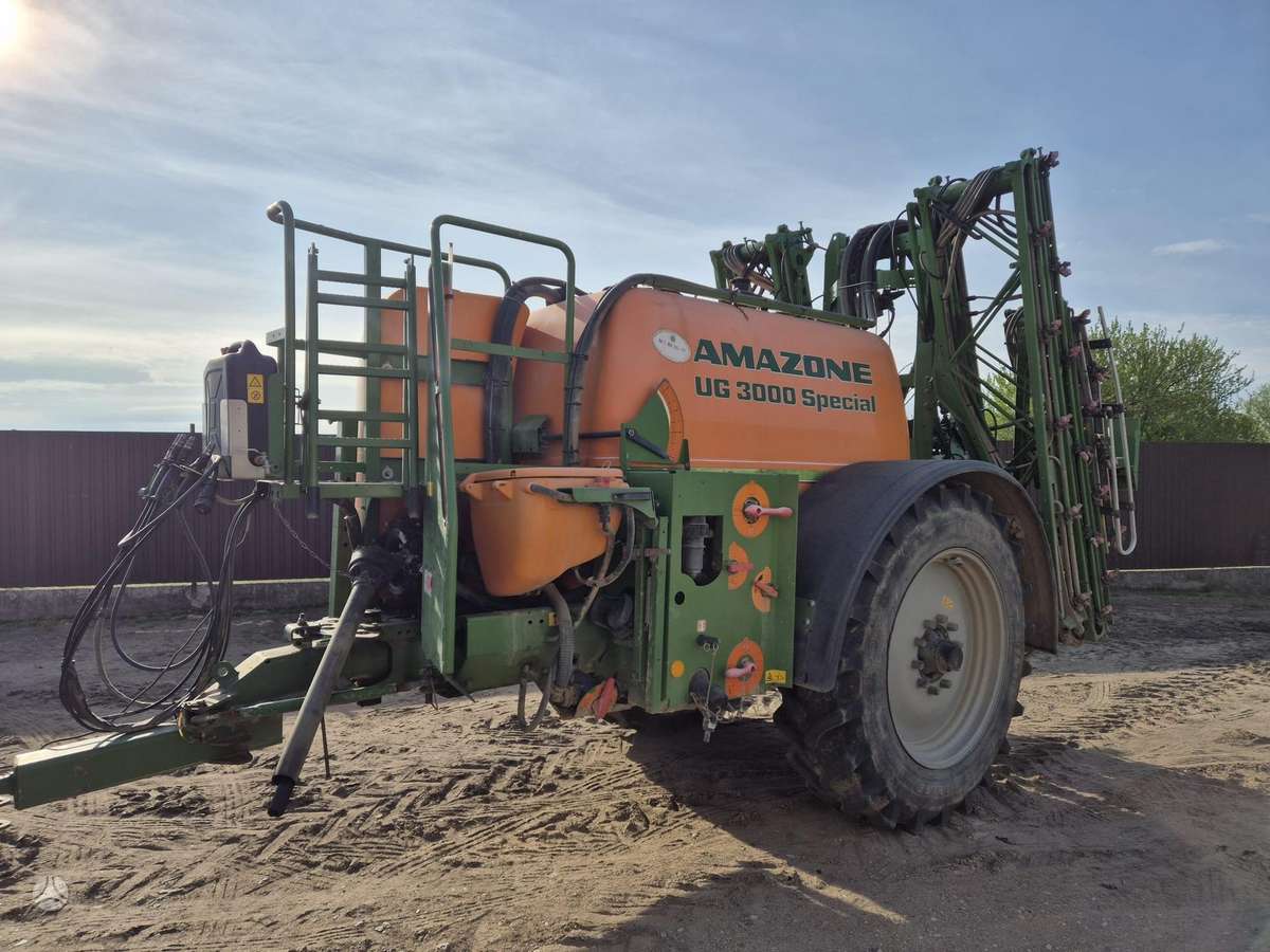 Amazone UG 3000 special, purkštuvai
