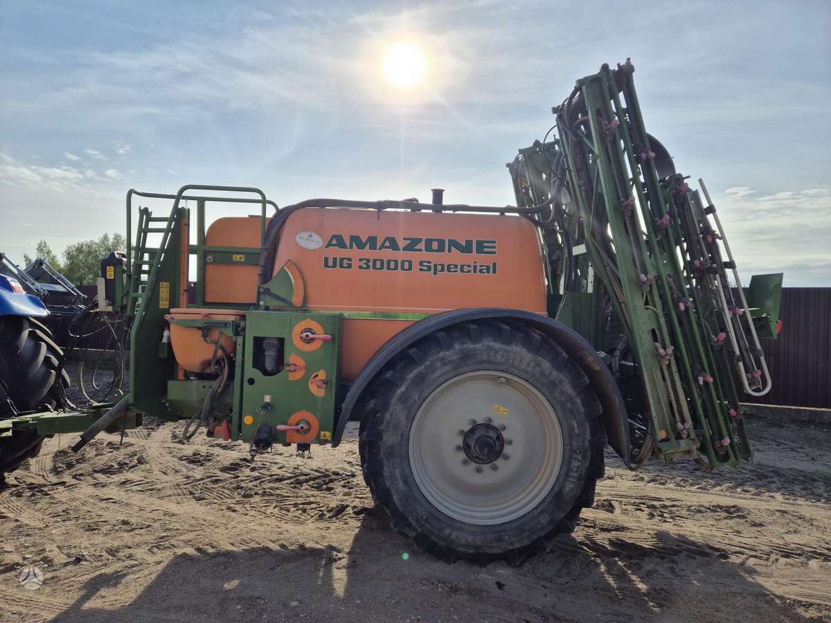 Amazone UG 3000 special, purkštuvai