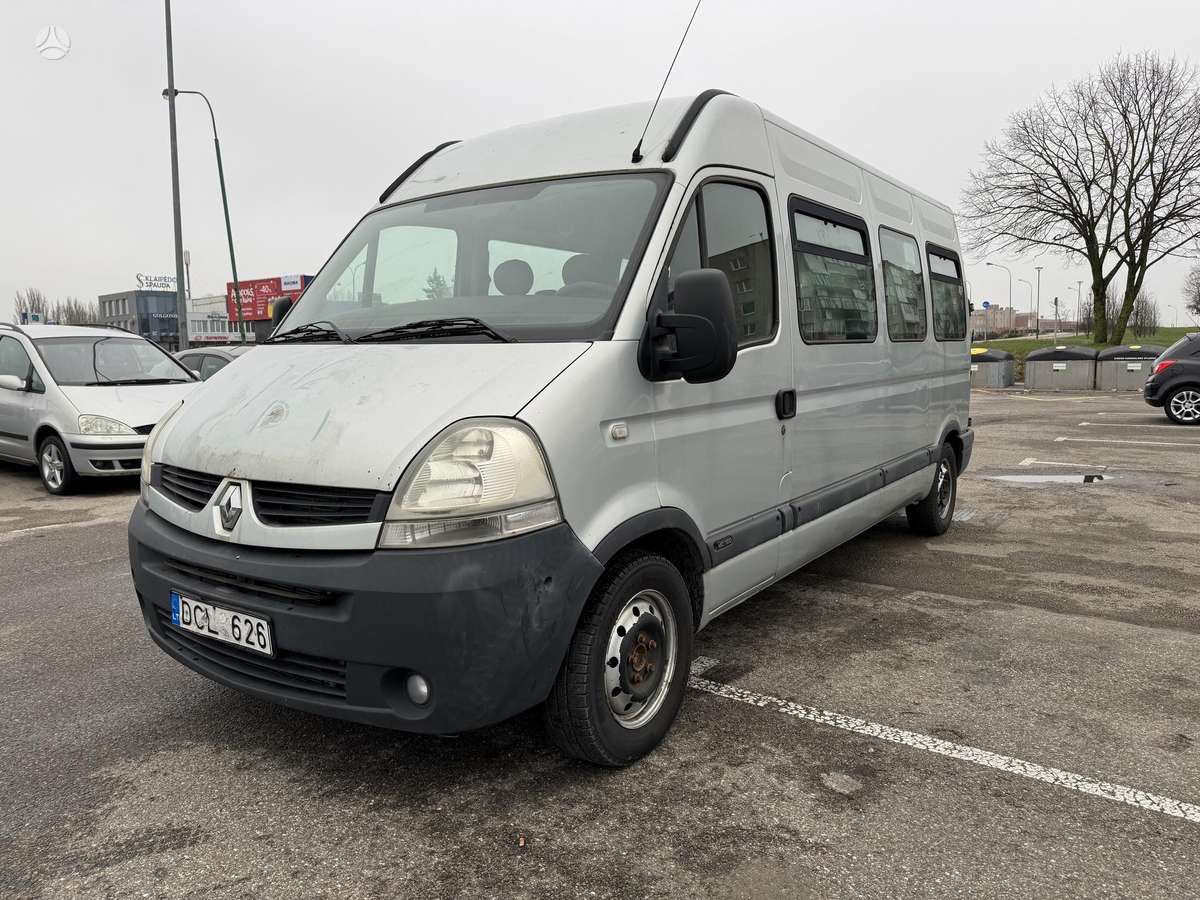 Renault Master, pasažieru mikroautobuss