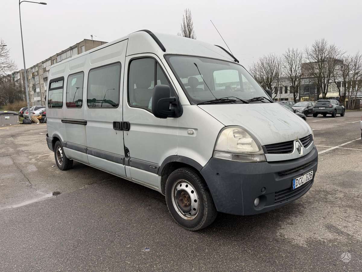Renault Master, passenger minibus
