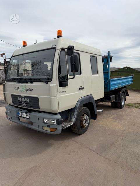 MAN 8.185, dumpers / tippers