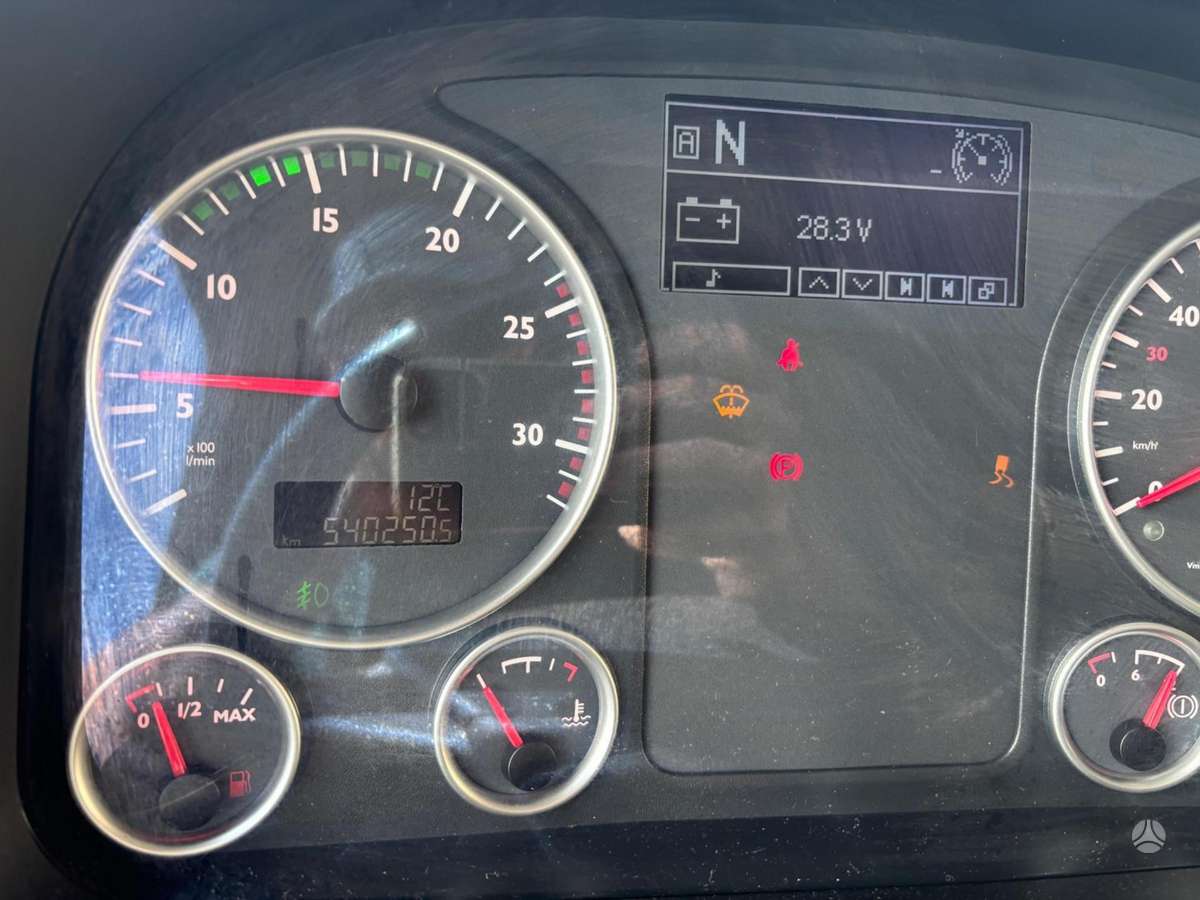 MAN TGX 26.540, шасси