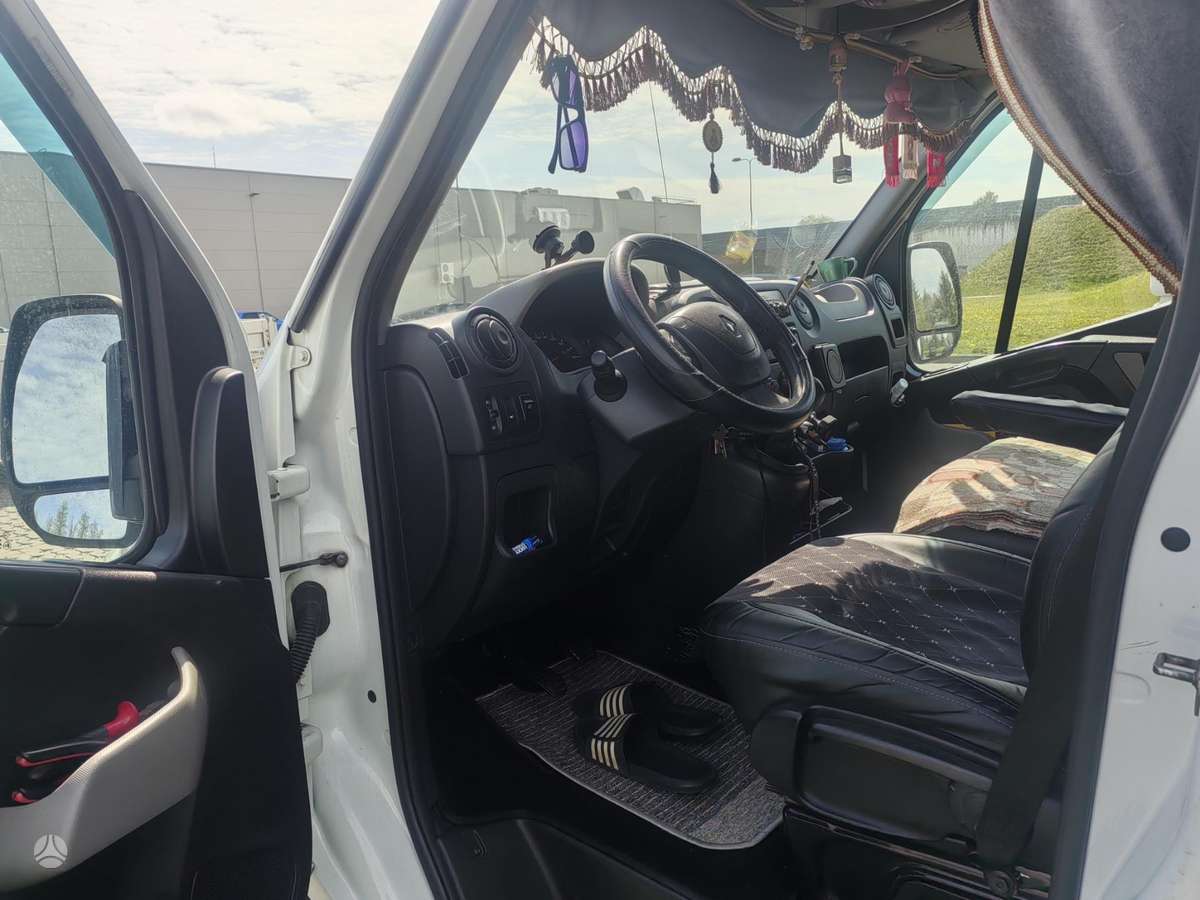 Renault Master, бортовые с тентом