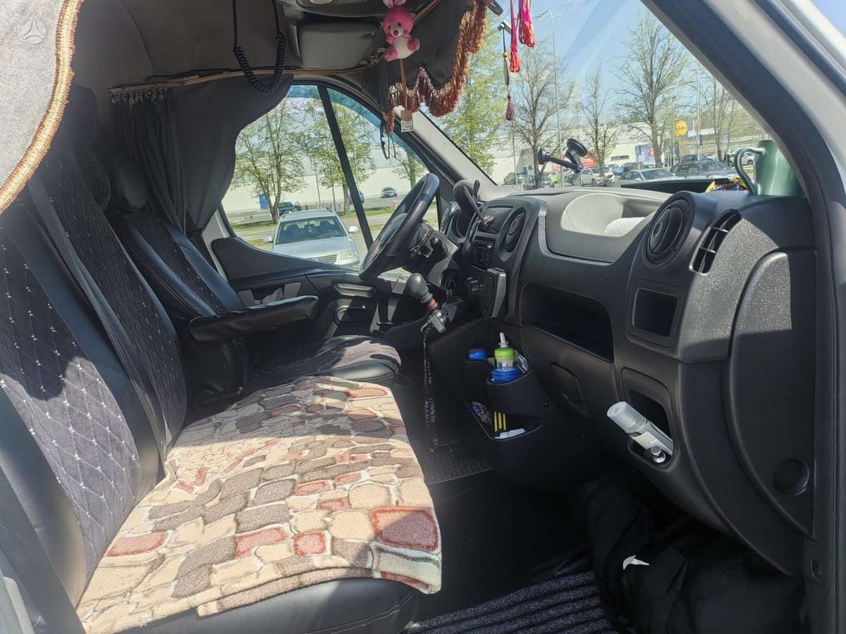 Renault Master, бортовые с тентом