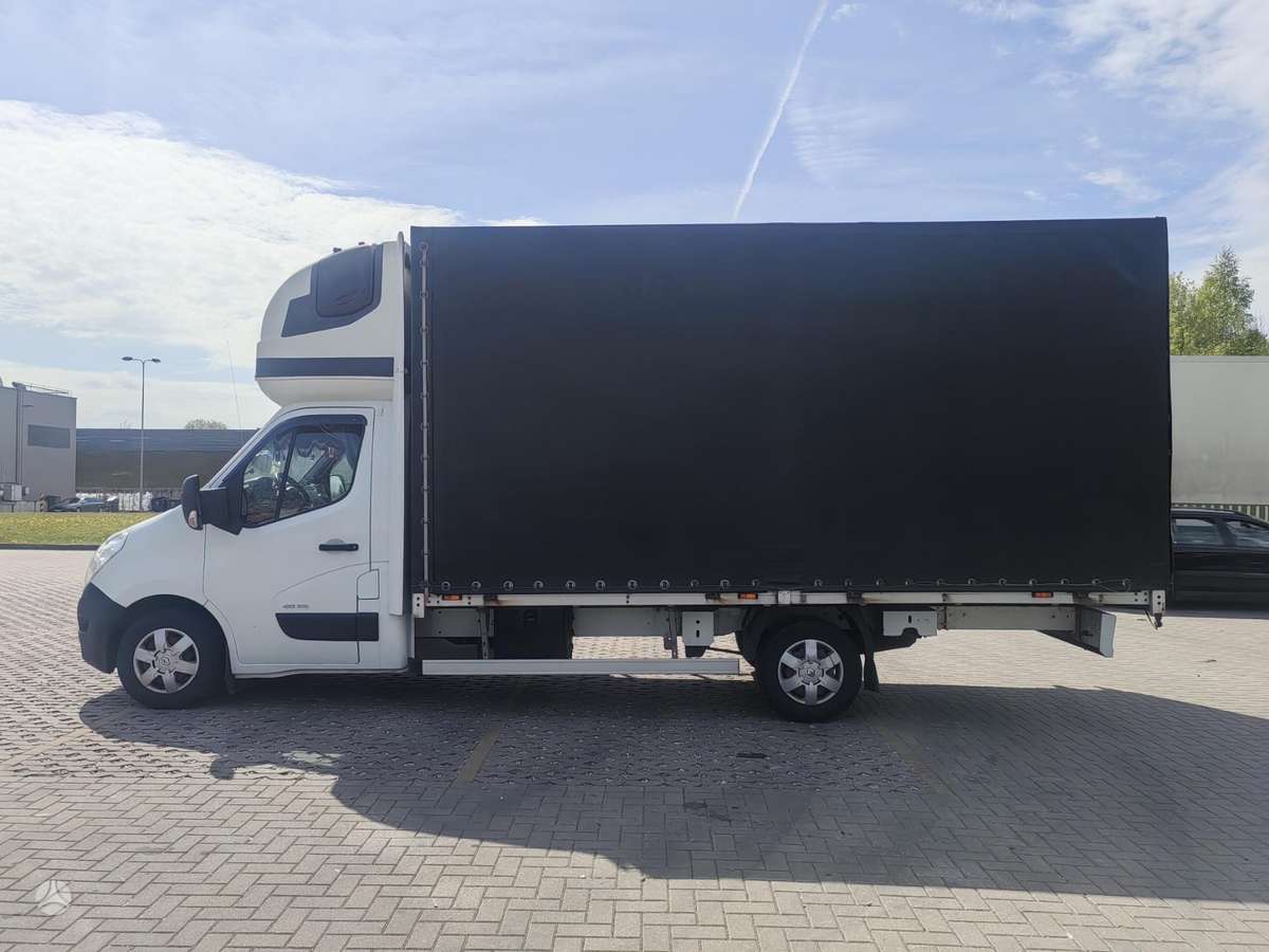 Renault Master, бортовые с тентом
