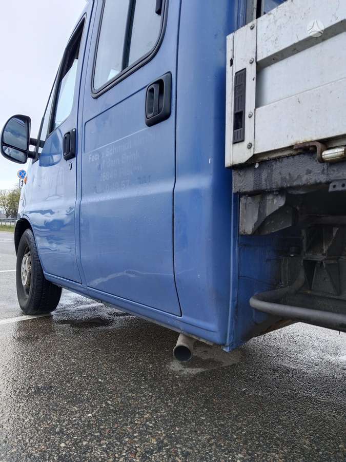 Citroen Jumper, dropside trucks