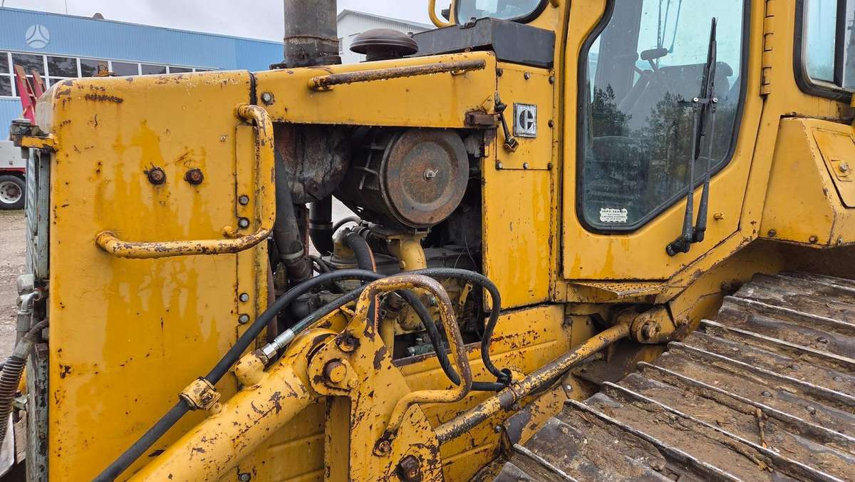 Caterpillar D4H, бульдозеры