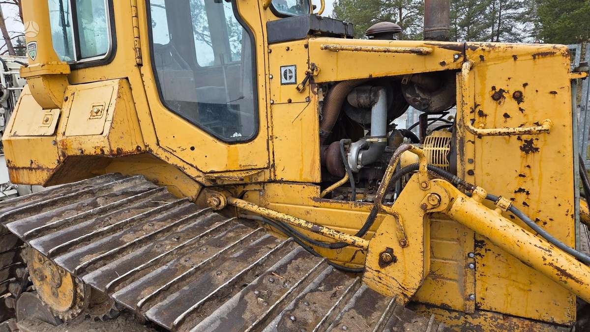 Caterpillar D4H, бульдозеры