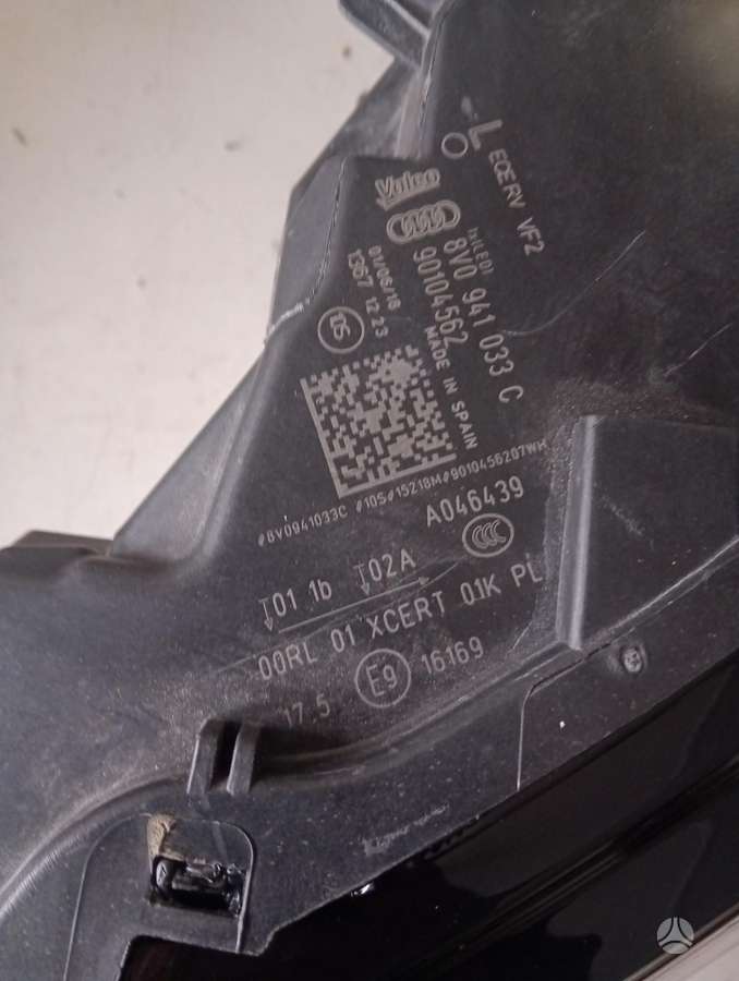 Audi A3 bumper reinforcement, bumpers