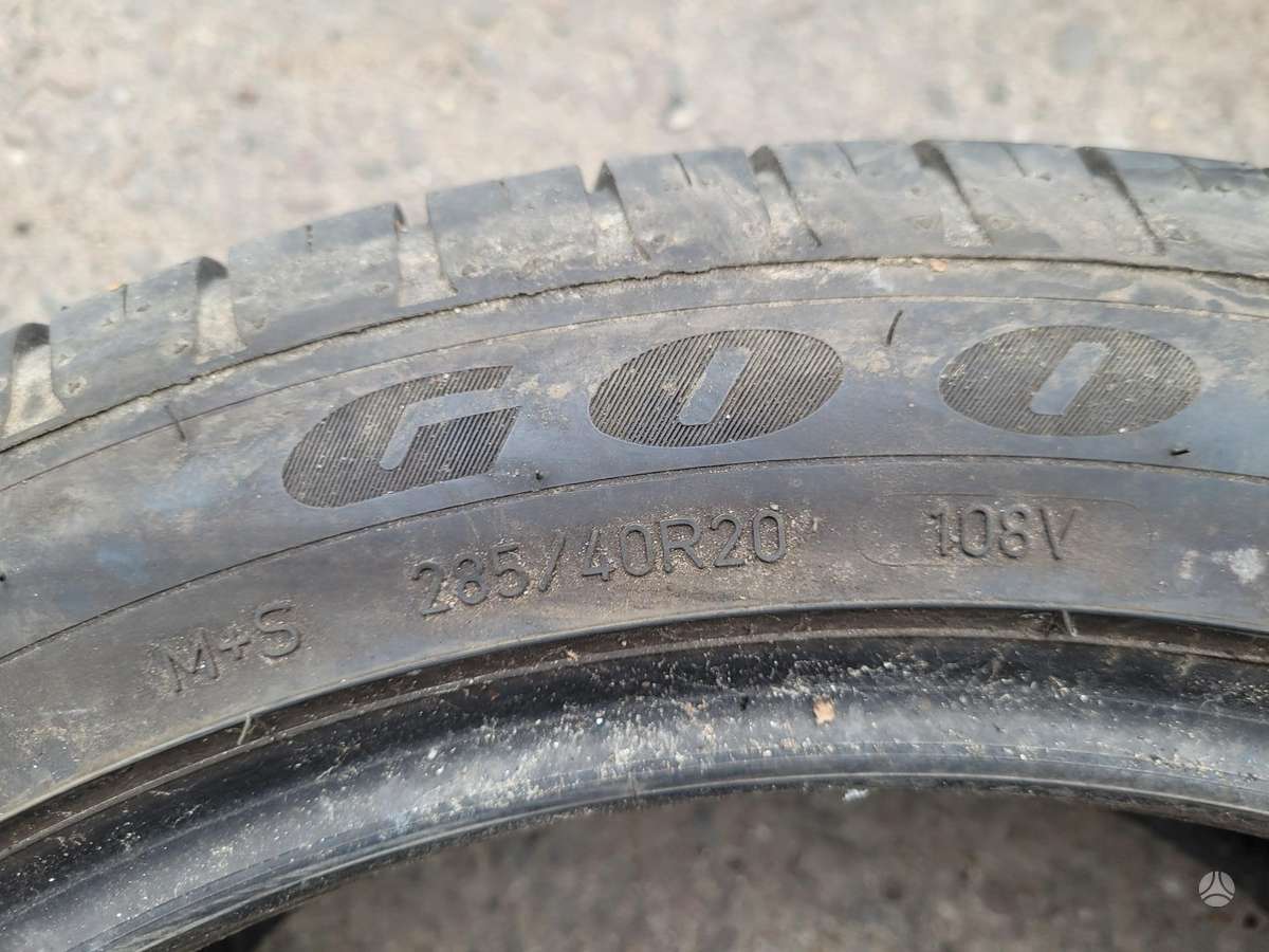 Goodyear Eagle sport moe, universalios 285/40 R20