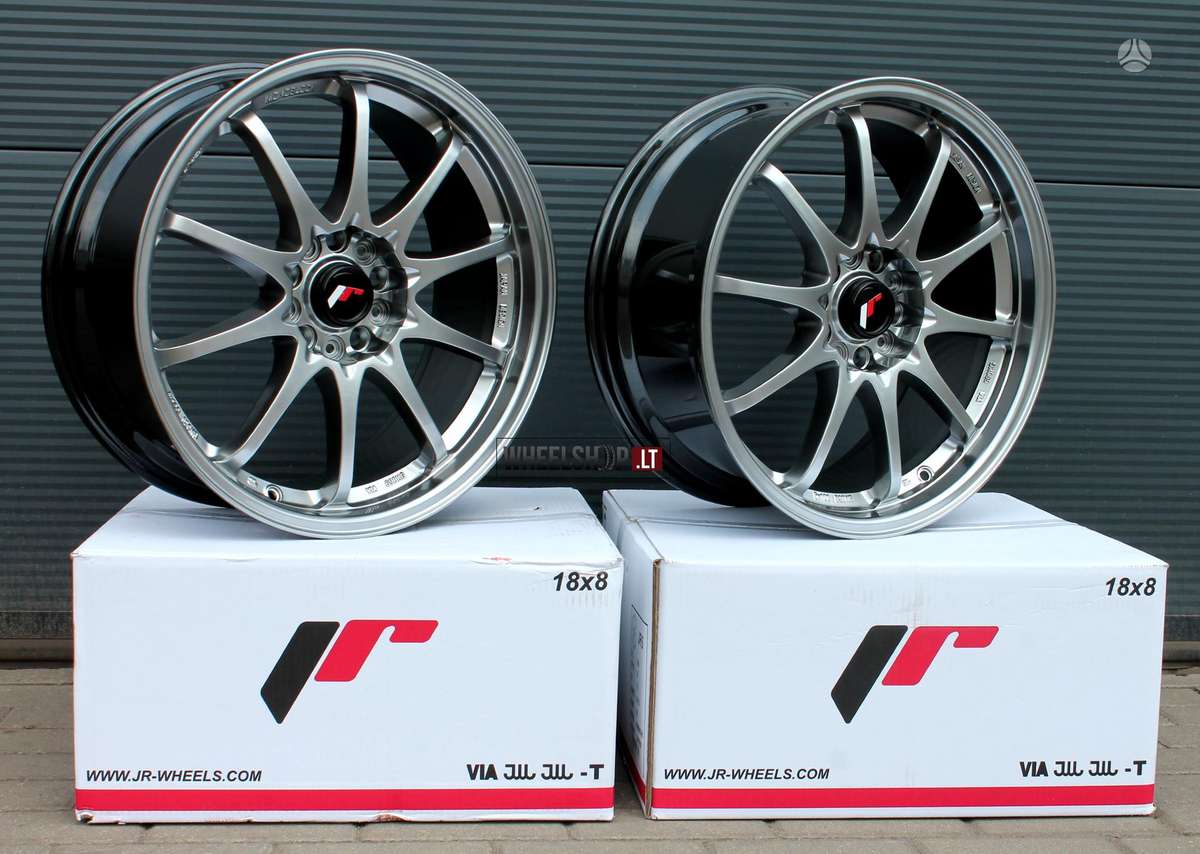 Japan Racing JR5 Hyper Black, light alloy, R18
