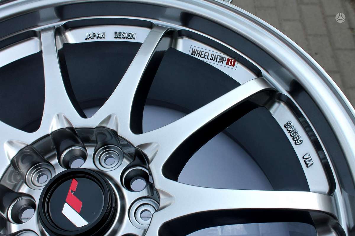 Japan Racing JR5 Hyper Black, легкосплавные , R18