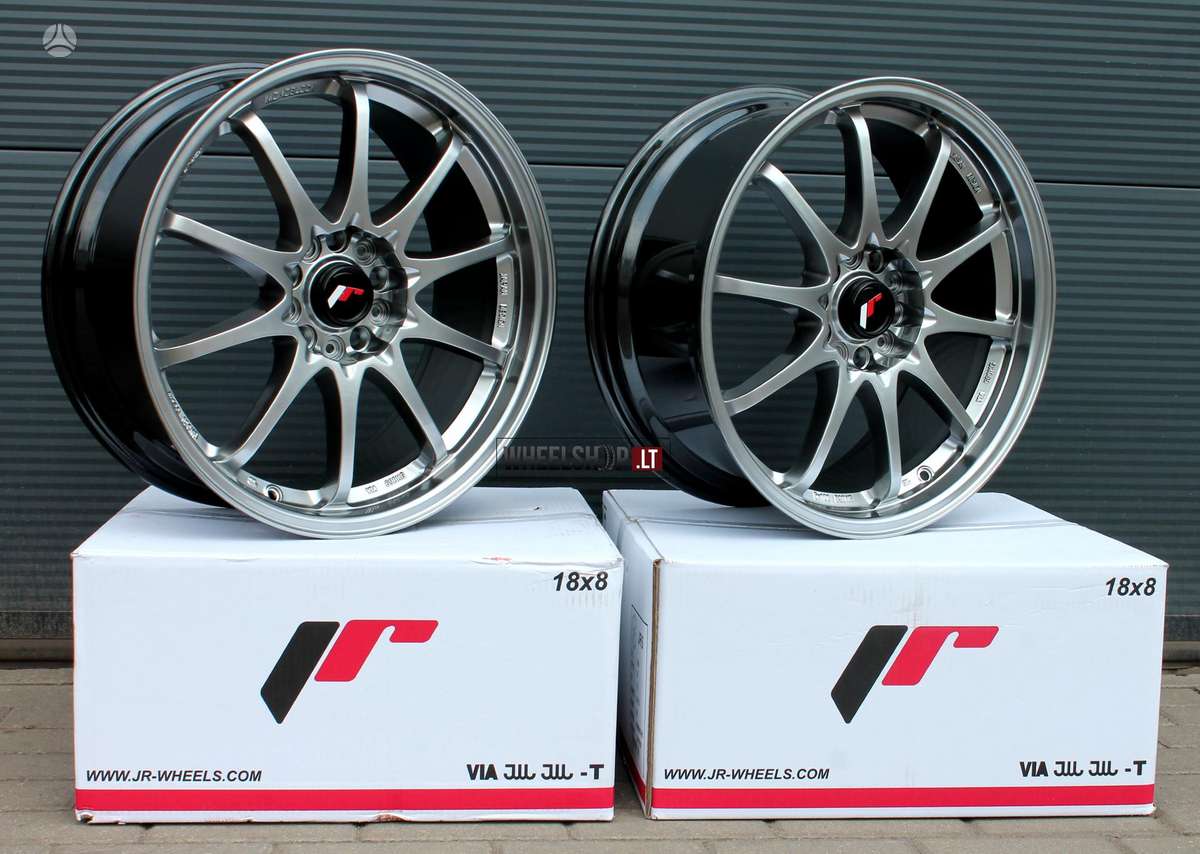 Japan Racing JR5 Hyper Black, light alloy, R19