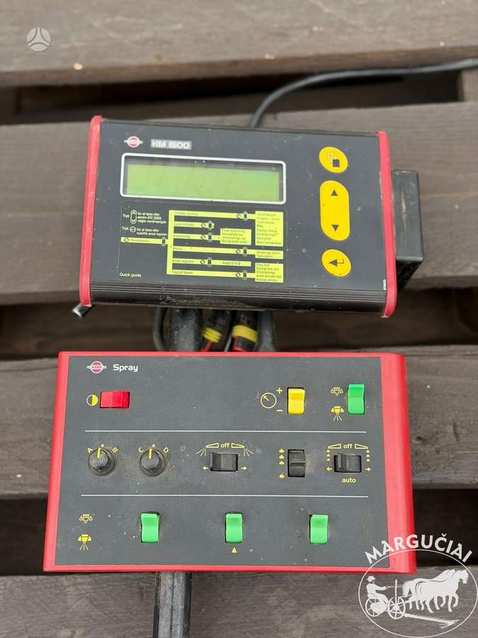 Hardi Master, 800 ltr, 12 m, purkštuvai
