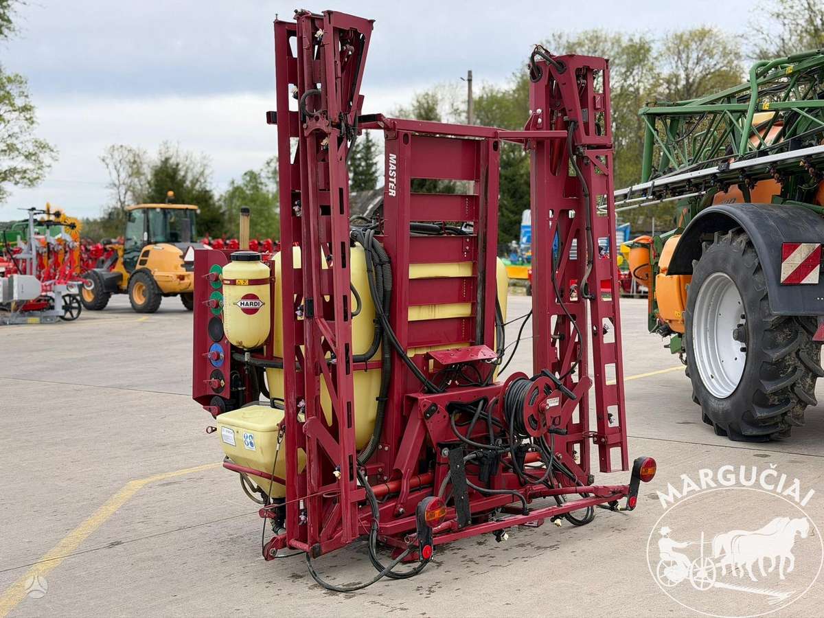 Hardi Master, 800 ltr, 12 m, purkštuvai