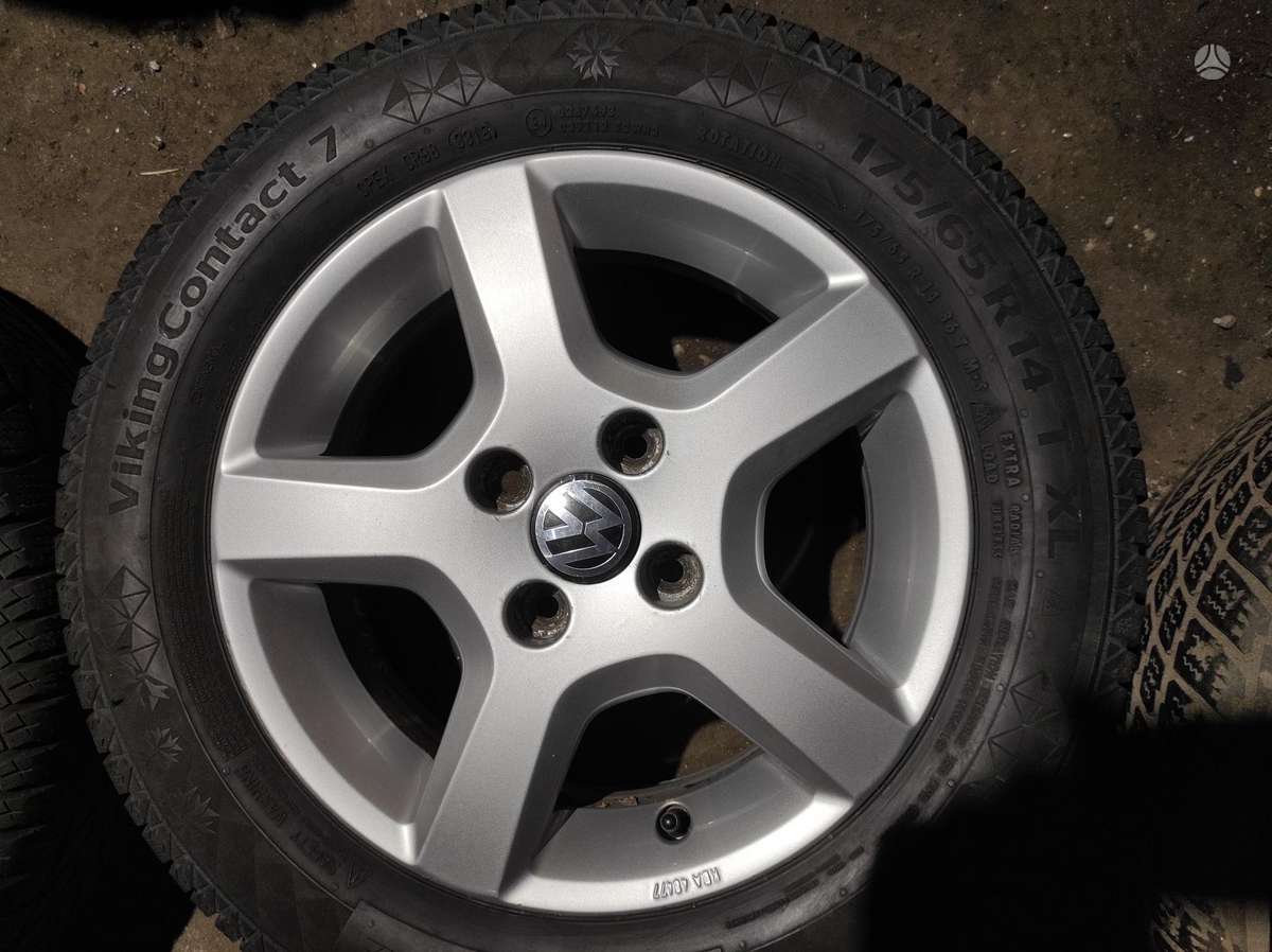 Volkswagen, light alloy, R14