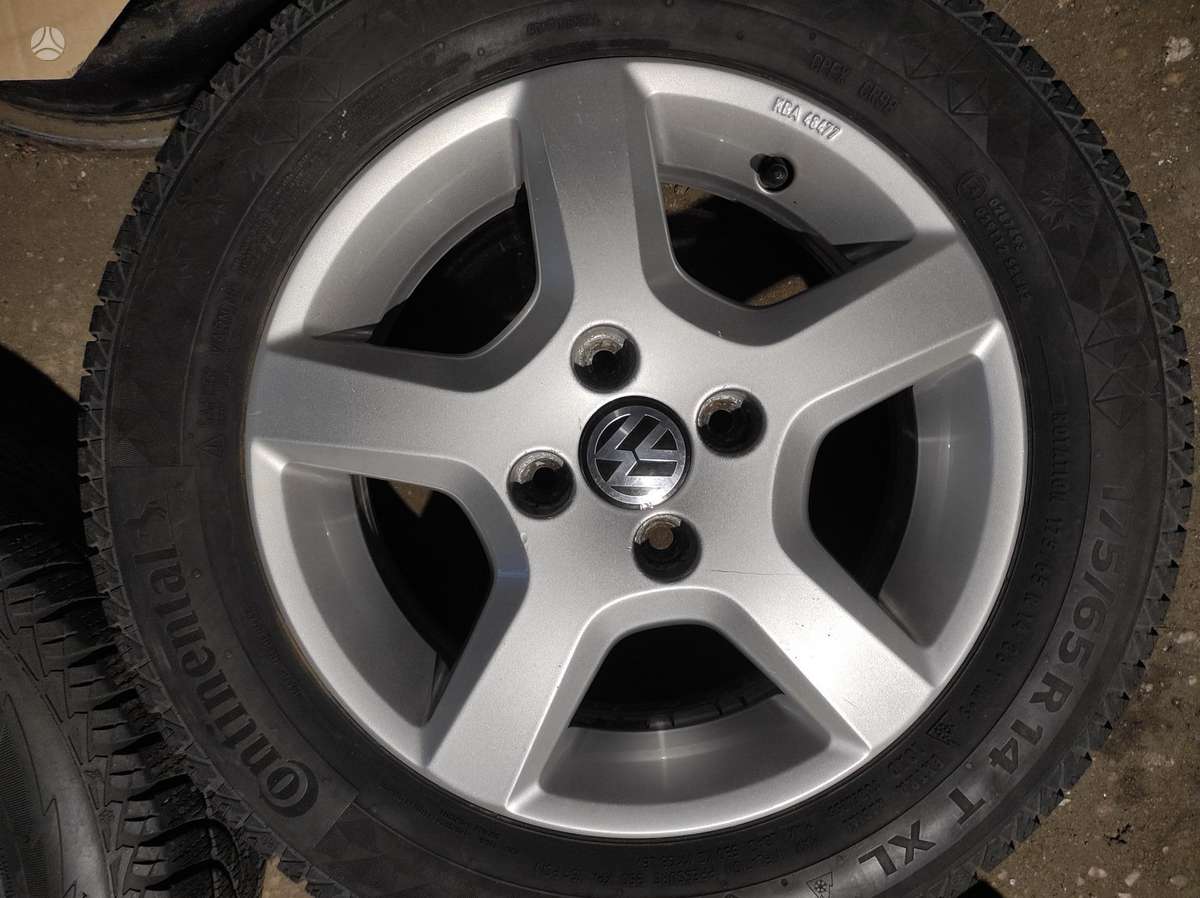 Volkswagen, light alloy, R14