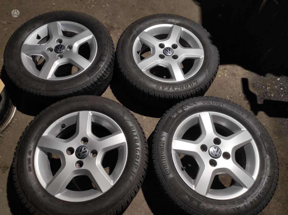 Volkswagen, light alloy, R14