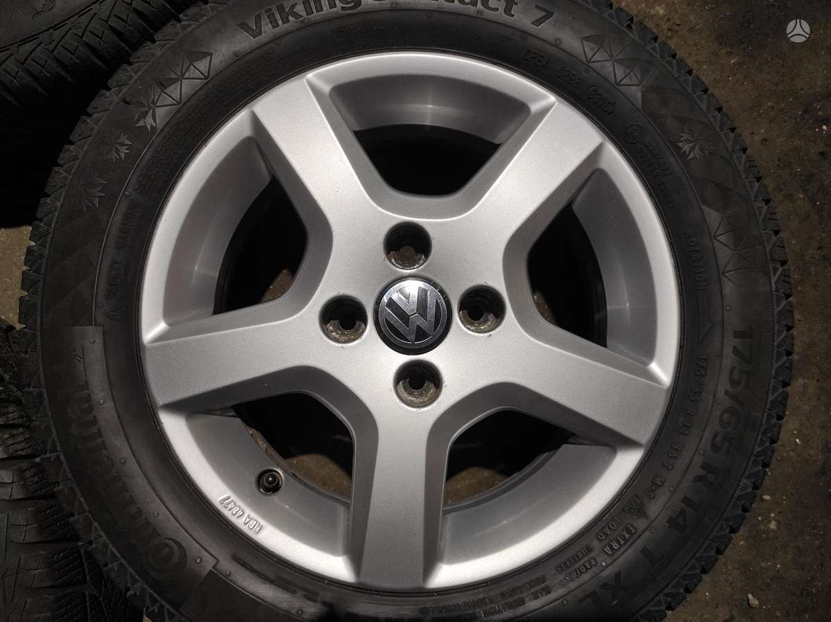 Volkswagen, light alloy, R14