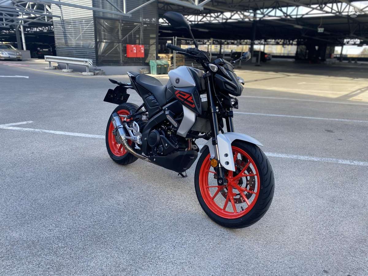 Yamaha MT 125 124cc, street / классические