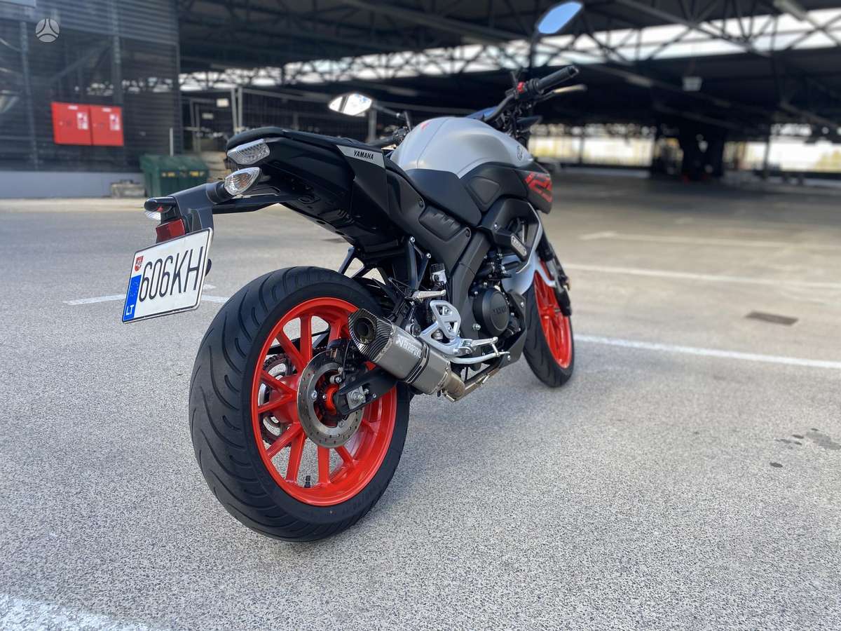 Yamaha MT 125 124cc, ielas motocikls