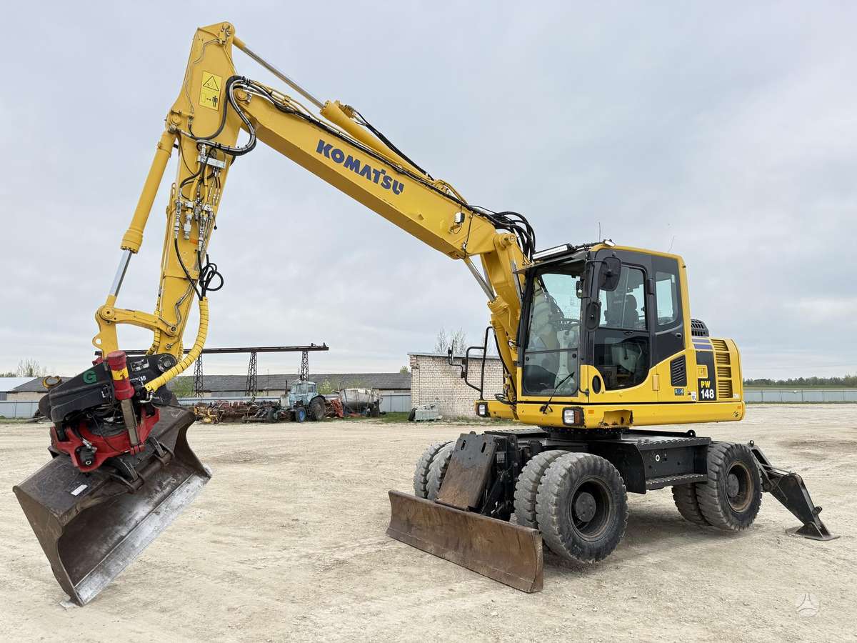 Komatsu PW 148-8 ROTOTILT, экскаваторы